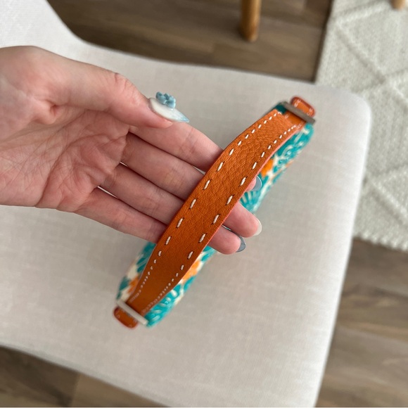 Super Rare Fendi Vintage Floral Canvas Baguette Bag - Picture 4 of 12